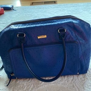 Kate Spade ostrich pattern leather large bag